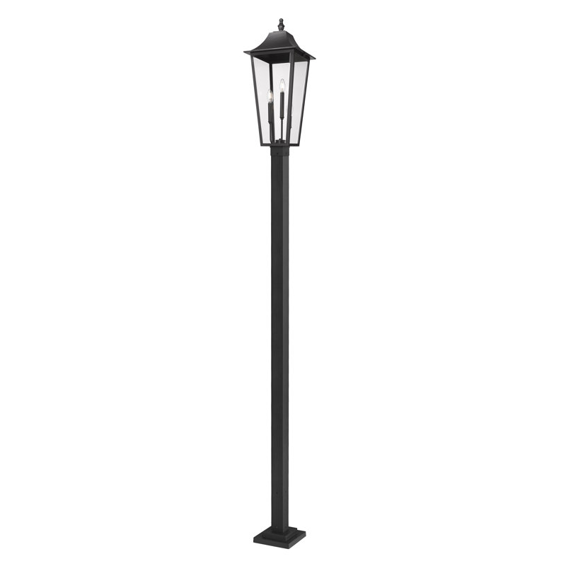 Luminaire d'extérieur 3 lumières Barling, H 124 po x l 12 po x P 12 po
