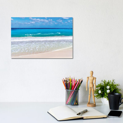 Paradise Island Cabbage Beach 1 Piece Wrapped Canvas Wall Art
