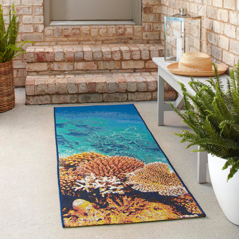 Ethem  Washable Indoor / Outdoor Rug, Runner 2'7" x 5'3"
