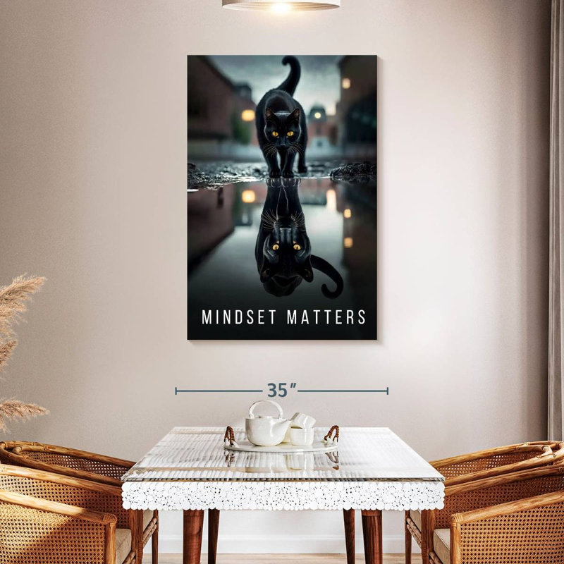 Mindset Matters II, 48" H x 32" W