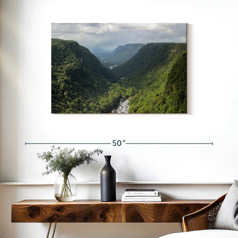 Alvord Misty Guyana Jungle, H 24 po x l 36 po