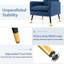 Fauteuil capitonné large de 25,5 po Veyda-1667848167