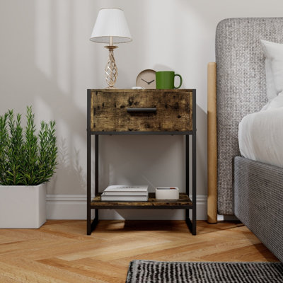 45 cm W Bedside Table