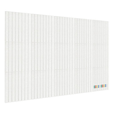 Wall-Mount Bulletin Board for Office & School, Pin-Friendly Notice