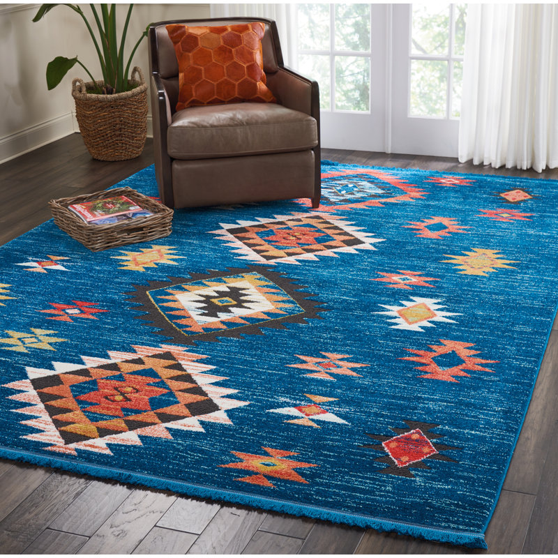Baylis Southwestern Area Rug, Rectangle 239cm x 328cm