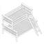 Adsett Double (4'6) Bunk Bed