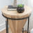 Dairius Solid Wood Top End Table