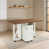 Walnut / Beige White