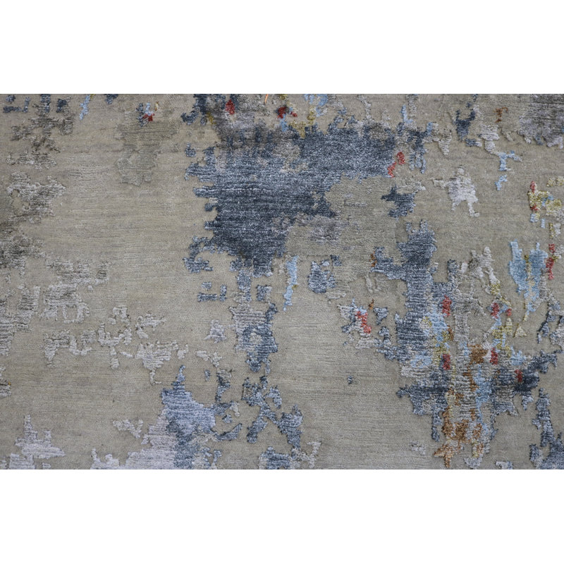 Abstract Area Rug, Rectangle 9' x 12'