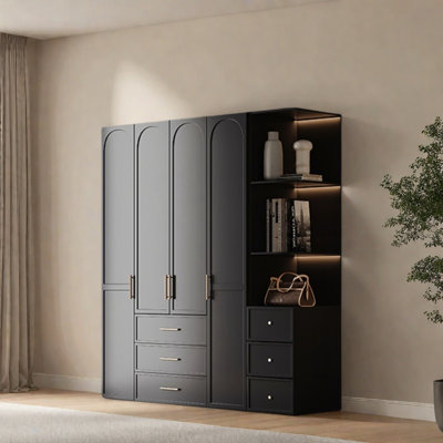 Simple And Light Luxury High End Wardrobe