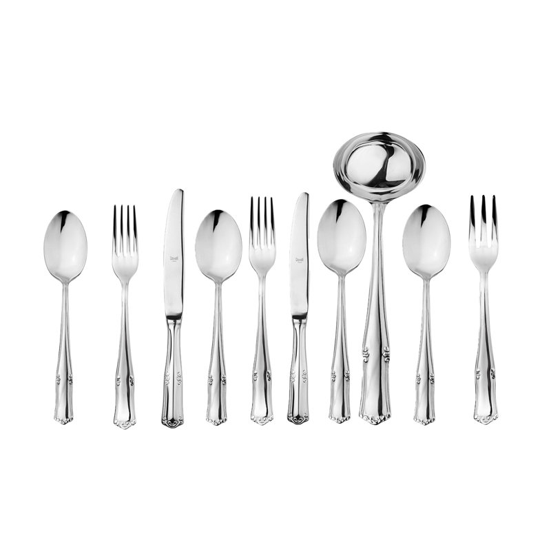 Bavaria Flatware Set - 45 Pieces - Stainless Steel