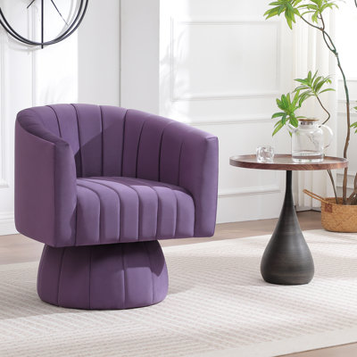 Fauteuil demi-tonneau pivotant 28 po