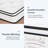 Queen Size Mattress,12 Inch Hybrid Mattress, Individually Pocketed Innerspring, Medium Firm
