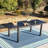 6 - Person Patio Dining Set with Extendable Rectangular Table , Cushions Included