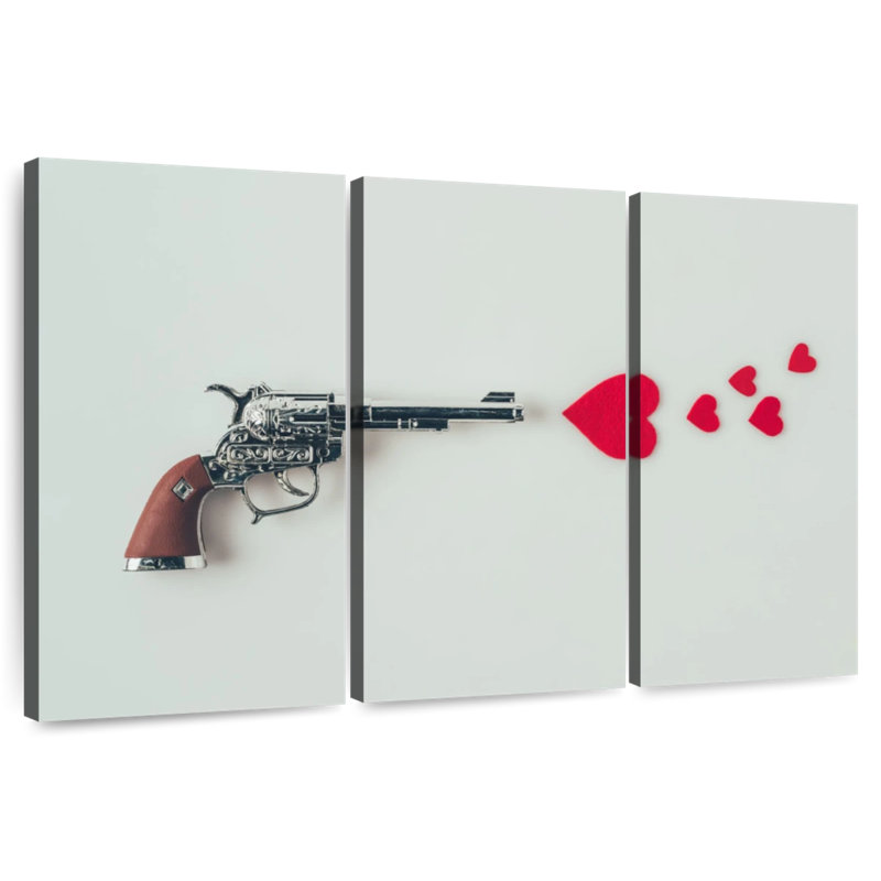 Kill With Love, 28" H x 45" W