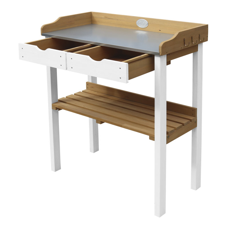 Wood Potting Bench