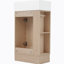 Ensemble de meuble-lavabo simple 18,60 po avec plateau en céramique Evelina-666723675