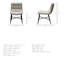 Chaise d'appoint rembourrée Nanci-1212708345