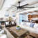 70" Hedon 6-Blade LED Crystal Large Ceiling Fan with Remote Control and Light Kit Included