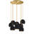 8 - Light Dimmable Dome Chandelier-24257282-24259019-24259021