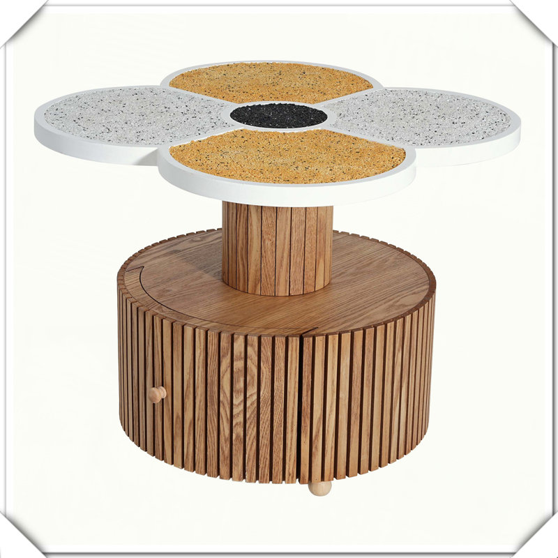 Table d'appoint à quatre feuilles Trèfle