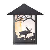 1 - Light Flush Mounted Sconce