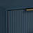Granville 38" Modern Solid Wood Dresser with 5 Drawers in Midnight Blue-1148915333
