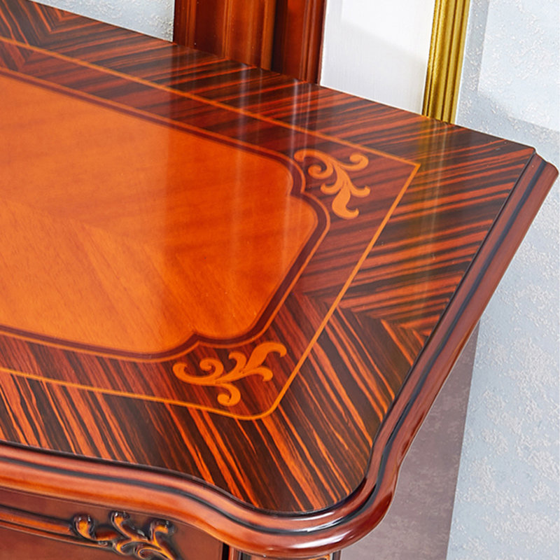 Commodes et commodes rectangulaires en bois massif cerisier
