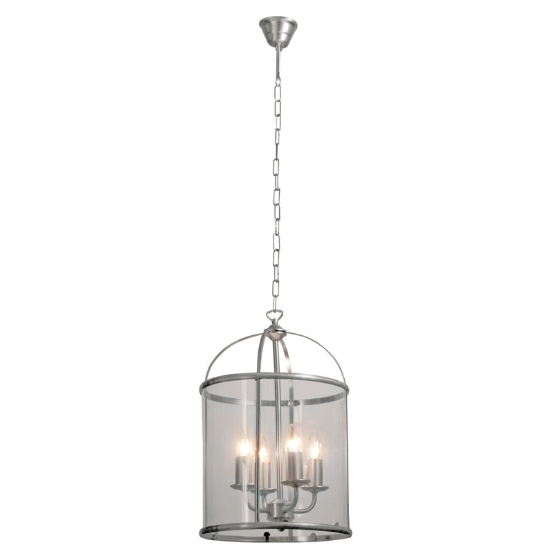 Quakertown 4 - Light Lantern Pendant, Steel