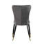 Hartshorne Velvet Dining Chairs - Ergonomic Curved Back with Metal Legs -  Side Chair for Dining Room Kitchen Living Room-1411989038-1411989034-1348625284