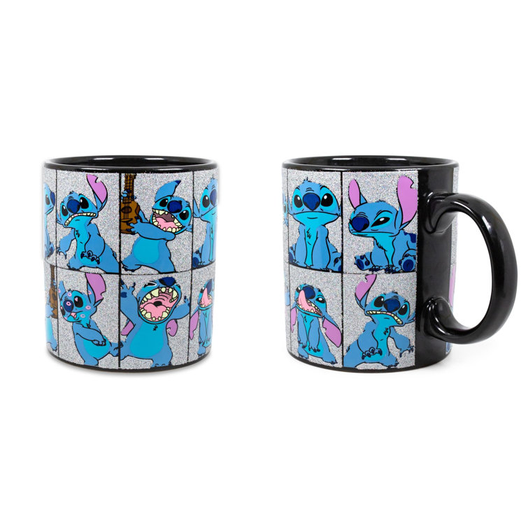 Silver Buffalo Disney Lilo & Stitch 3d Ceramic Coffee Mug