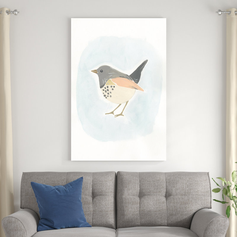 Dapper Bird IV, H 48 po x l 32 po x P 1,25 po