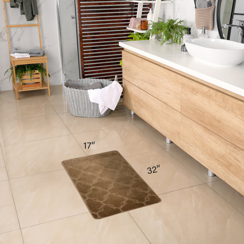 Tapis de cuisine, Taupe, Rectangle 1 pi 5 po x 2 pi 8 po