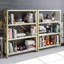 121.92cm H x 91.44cm W Steel Etagere Bookcase-1644352326