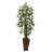 66'' Faux Bamboo Tree in Wood Planter
