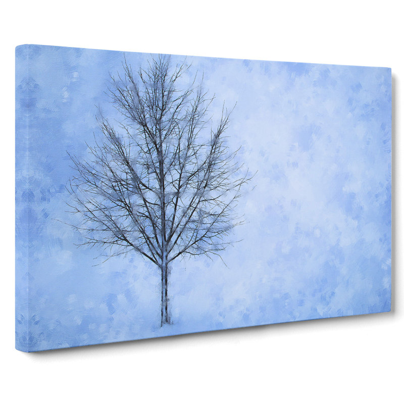Tree In The Winter Vol.1 - Wrapped Canvas Print, 35cm H x 50cm W x 3cm D
