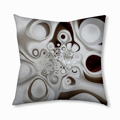 Abstract Reversible Throw Pillow