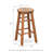 Romney Solid Wood Counter Stool
