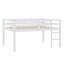 Lit mezzanine en bois avec échelle-727501768