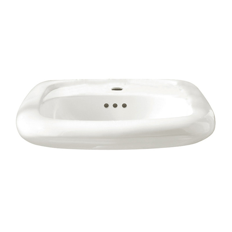 American Standard Murro 22.38'' Vitreous China Rectangular Bathroom Sink with Overflow, Single