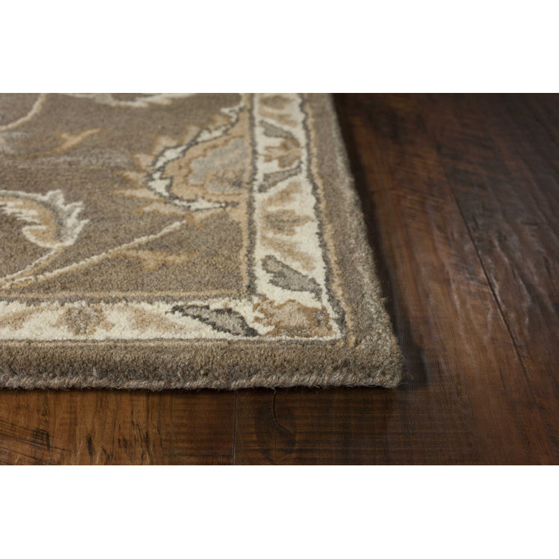 Tapis gris en viscose, Rectangle 3 pi 3 po x 5 pi 3 po