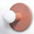 Ceramic Flush Mounted Sconce-938454351