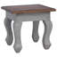 Nesting Table Set 3 Pieces Solid Mahogany Wood