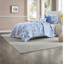 Ensembles de literie pour lit double en microfibre douce de style floral rétro pour la maison