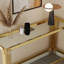 Console moderne en verre trempé double couche