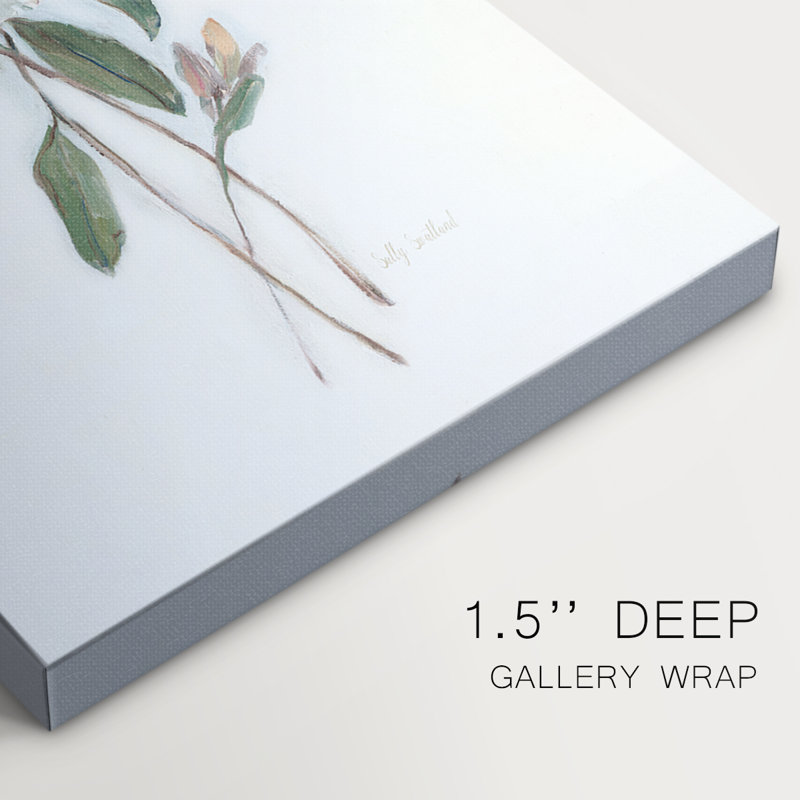 Mountain Laurel I -Gallery Wrapped Cavas, 18" H x 12" W