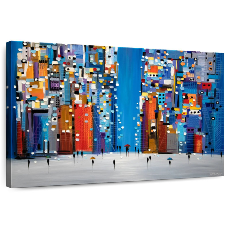 Avery Night Square, 34" H x 51" W