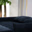 Bleu marine avec port de charge et futon compartiment de rangement pratique, sacs et coussins de siège réglables