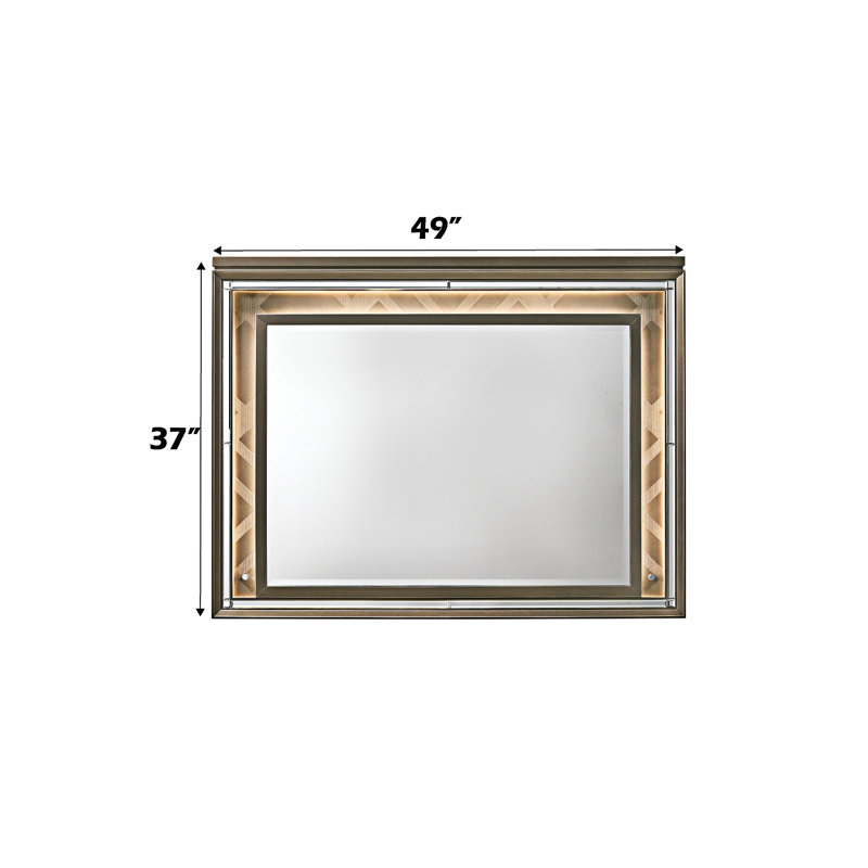 Miroir avec DEL