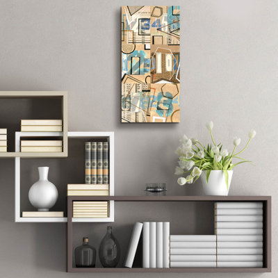 «Numbers I» par Nikki Galapon, art mural en verre acrylique